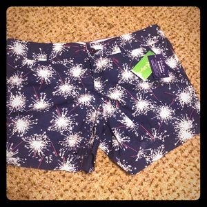 Bright Navy Sparkle Glow Short